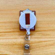 Retractable D Card Holder Reel With Cute Cartoon Design, Nurse Hospital Badge Holder Office Lanyard 1pc - X918 - View 5