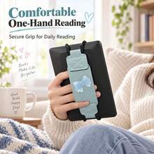 Secure Hand Strap Versatile Lightweight Finger Grip EReader Holder For 6-7.5" Kindle/Voyaga/ E-Book Tablet High Elasticity - View 10
