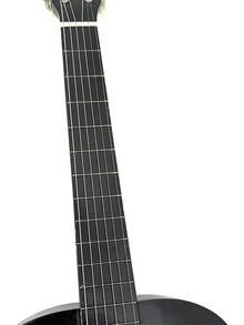 Guitarra Acustica Clasica Kit Paquete Con Accesorios Negro Negro - Negro - Ver 5
