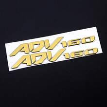 1Pair Motorcycle Soft Sticker Decals Logo For ADV 160 - A - View 6
