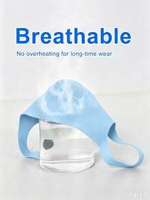 1pc Reusable Outdoor Sunscreen Face Masks, Breathable & Comfortable For Men And Women, Suitable For Cycling, Hiking, Individually Packed, For Camping - View 3