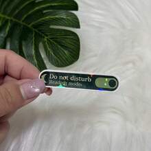 Do Not Disturb - Reading Mode Bookish Sticker For E-Reader (Kindle) - Star Film - View 10