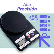 Digital Kitchen Scale, High Precision, 1 To 10 Kg. Lincky Electronics - Black - View 5