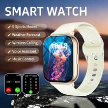 1.83 Inch Unisex Casual Sports Square Smart Watch, Supports Calls, Message Notifications, Step Counting, Multiple Sports Modes, Music Remote Control And Customizable Watch Faces - View 11