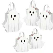 Halloween Candy Bag 2026 New Little Ghost Tote Bag Candy Pouch White Little Ghost Surprise Gift Bag Gift Box Halloween Essential - Ghost Candy Bag - View 8