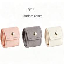 Foldable Multi-Functional Travel Jewelry Storage Bag, 1-Piece Set. Portable Multi-Layer Storage With Snap Fastening For Secure Closure. Suitable For Storing Necklaces, Earrings, Rings And Jewelry. Perfect For Travel And A Great Gift For Christmas. - Multicolor - View 15