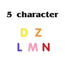 1 Set Personalized Custom Colored Letters - Personalized 3D Sample Letters - Personalized Printed Letters, Height 4cm/8cm, Thickness 8mm, Selectable 3 To 15 Characters. These Personalized 3D Printed Letters Are Presented. Colored Letters Are An Excellent Choice For Displaying Names, Desktop Decor - Multicolor - View 16