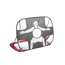 Foldable Kids' Soccer Goal, Target Net For Outdoor Training, Lightweight Frame, Quick Assembly, Perfect For Family Play, Backyard, And Recreational Activities - A - View 2