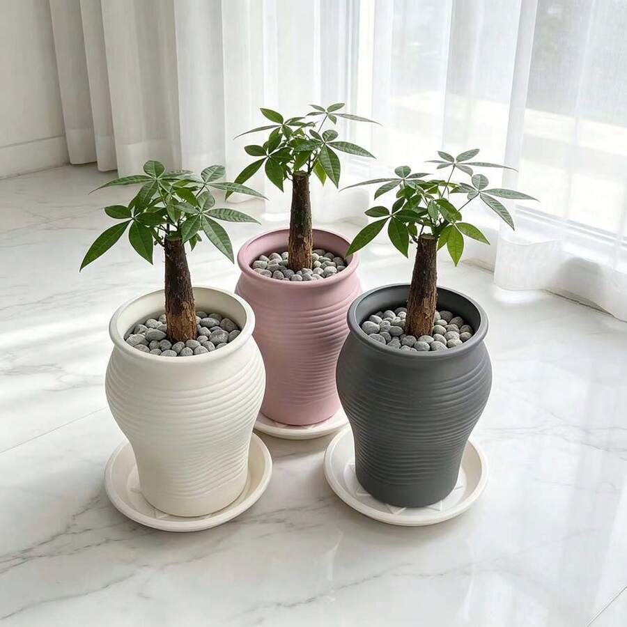 Lightweight Planting Pots-Plastic Pots Suitable For Herbs And Various Plants-Sturdy And Durable, Suitable For Both Indoor And Outdoor Use. - A - View 1