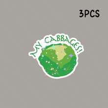 My Cabbage Last Airbender Ang Raata Kataka Meme Sticker, Decal, Suitable For Laptop, Water Bottle, Phone, Car, Truck, Van, SUV, Motorcycle, Vehicle Paint, Window, Wall, Etc - Star Film - View 11