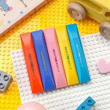 5pcs Dopamine Pen-Style Correction Tape, Invisible Tape Core, Natural Paper Color Correction Tape, Perfect For Student Daily Study, Note Correction, Homework - Correction Tape - View 13