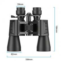 APEXEL 10X-30X Zoom Binoculars, FMC Optical Lens, Professional Binoculars For Adults, 50mm Large Objective Lens, HD Wide Angle View, For Sightseeing, Fishing & Hunting - View 3