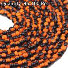 Approx. 96-100pcs 3-5mm 1 Strand Nepal Seed Beads, Colorful Glass Spacer Beads, Suitable For Bracelet, Necklace, Keychain, Jewelry Making Accessories - Nepal Rudraksha Bead - View 21