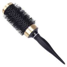 Round Brush Heat Conduction Hairbrush Comb For Home Salon Hair Design For Man Woman Blow Drying Curling - Black - View 13