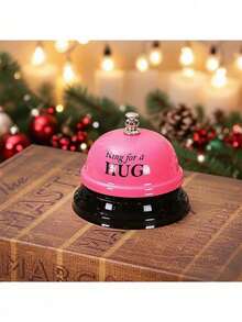 1/3pcs Random Color Cartoon Metal Handheld Service Bell In Yellow/Pink/Coffee Color For Restaurant, Reception, Pet Training, Game, Teacher, Lunch, Bar Or Hotel Best Gifts Birthday Graduation - Multi-color - View 8