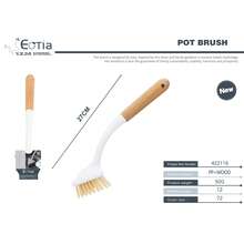 NEW Paint Roller Tool Set - Multi-Functional Drip-Free DIY Painting Kit For Large Wall Areas - B/Beech Wood Pot Brush (1 Pc) - View 4