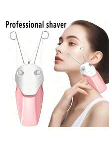 AXH. Electric Women's Facial Hair Remover Epilator Beauty Hair Removal Tool Cotton Thread Epilator - Multicolor - View 2