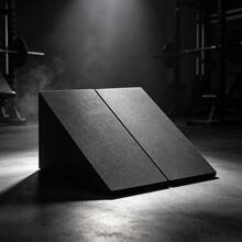 2 buah Yoga Bricks Squat Wedge Blocks Fitness Weightlifting Training Ramp EVA Calf Elevation Stretching Heel Lift Inclined Board - MultiWarna - View 6