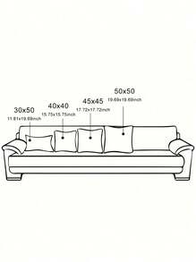 Veyra Day 1pc/2pcs All-Season Vertical Textured Chenille Throw Pillow Covers, Solid Color Striped Square Cushion Cases, Neutral Minimalist Farmhouse Boho Decor For Sofa Bedroom Bay Window Homestay, Pillow Insert Not Included - Grey - View 10