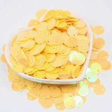 140pcs/20mm Flat Round Sequins, Hole Sequins, Rainbow Color Sequins, Bulk Pack Sequins, Polka Dot, Handmade Craft Accessories, Suitable For Sewing, Embroidery, Party Decoration - 20 Grams - View 15