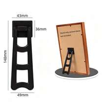1/5/10pcs Photo Display Stand, Picture Frame Holder With Clips, Photo Display Stand With Clips, Suitable For Home Decor, Office And Event Use, Durable Multi-Functional Picture Frame Alternative, Stylish Appearance, Stable Clip Design - Multicolor - View 12
