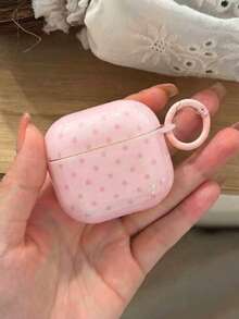 Pink Polka Dot + Round Buckle