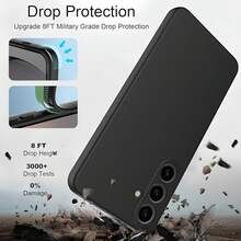 SKJL Noble Fashion Solid Colour Shockproof Protective Liquid Silicone Case For Samung Galaxy S26FE S26 S26Plus S26Utra S25FE A17 A27 A37 A57 Case - Black - View 5
