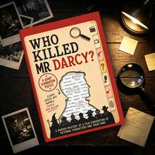 1pc Detective Mystery Game Themed Workbook, Suitable For Individual And Group Use, Paperback - Rectangle - View 3