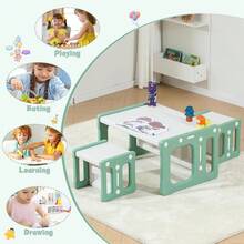 Kids Tables & Chairs - Green - View 2