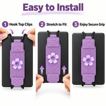 Secure Hand Strap Versatile Lightweight Finger Grip EReader Holder For 6-7.5" Kindle/Voyaga/ E-Book Tablet High Elasticity - View 8