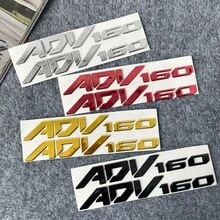 1Pair Motorcycle Soft Sticker Decals Logo For ADV 160 - A - View 1
