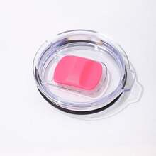 1pc 20oz Insulated Tumbler Replacement Lid, Anti-Spill Cup Lid With Magnetic Sliding Switch - Multicolor - View 7