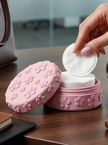 Hộp lưu trữ du lịch Sakura Relief, hộp đựng trang sức nhỏ gọn và di động, túi trang điểm, ba lô và vali, giúp lưu trữ đồ du lịch gọn gàng hơn - Nhiều màu - Xem 4