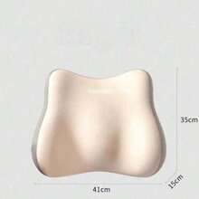 2pcs/Set Ergonomic Seat Cushion With Lumbar Support Pillow, Slow Rebound Memory Foam Chair Cushion, Back & Hip Pain Relief Pad For Office, Home, Car Use - Multicolor - View 6