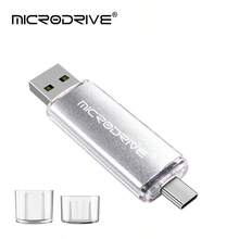 Microdrive 2 In 1 USB2.0 Flash Drive, Type-C OTG U Disk, Dual Interface Memory Stick For Type-C Phone & PC, File Photo Storage 128GB 64GB - View 19