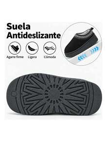 GETAC Women Home Slippers - Black - View 7