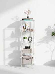 1PC Acrylic Multi-Layer Transparent Display Stand, Suitable For Collectibles, Jewelry, Crafts, Perfume, Cosmetics, Organizer, Room Decor, Room Organization, Home, Indoor, Holiday Decoration, Home Storage, Transparent Multi-Layer Storage Rack - Multicolor - View 6
