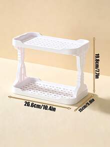 1pc Double Layer Desktop Storage Rack For Baby Bottles, Cups, Wine ...