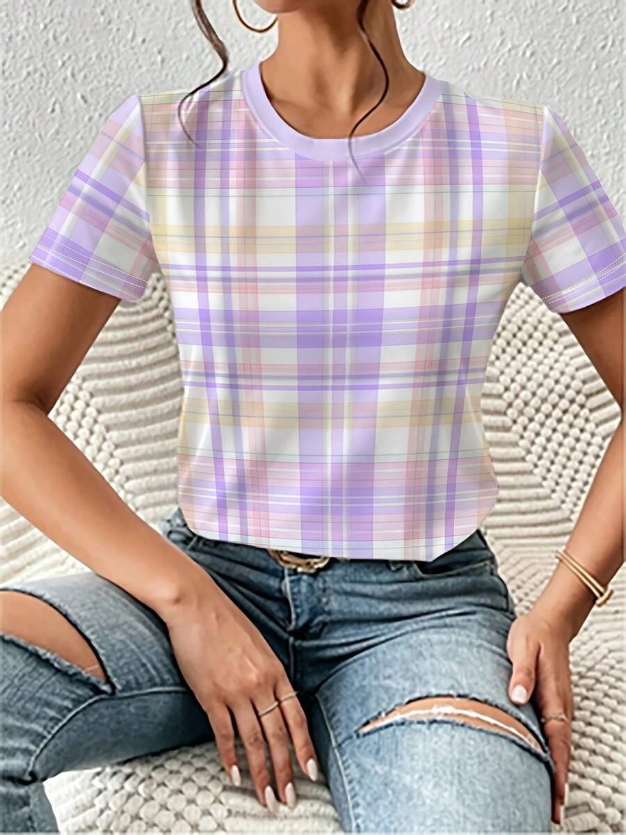 Women T-Shirts - Multicolor - View 1