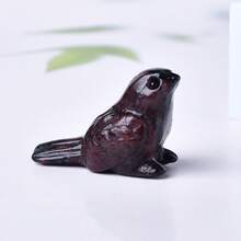 CUPIDCRYSTAL Natural Crystal Carved Bird With Eyes, Cute Crystal Carved Ornament, Perfect Valentine's Day Gift Choice, Halloween Gift, Crystal And Stone - Eye Bird - View 14