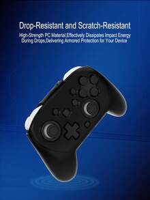 متوافق مع وحدة تحكم Switch2 Pro، 2 قطعة من غلاف حماية PC المنقسم، تصميم مريح للقبض المريح على المدى الطويل، حماية شاملة ضد السقوط والانفجار والخدش والعرق، تحسين إحساس وتجربة تشغيل الألعاب - مشاهدة 3