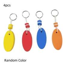 Floating Keychain, Automatically Floats When Dropped In Water To Prevent Keys From Sinking To The Bottom. Suitable For Beach, Pool, Boating, Fishing, And Water Activities. Can Be Attached To Keys, Backpacks, Diving Bags. Lightweight, Portable, And Brightly Colored For Easy Retrieval. Practical Accessory To Prevent Key Loss. - Random Color - View 12