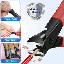 Fingernail & Toenail Clippers - Blue - View 7