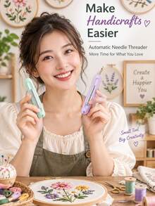 2-In-1 Threader And Seam Ripper, New Multifunctional Sewing Tool, Suitable For Elderly, Perfect For Home Sewing And Handicrafts - Multicolor - View 8