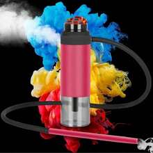Portable Car Water Pipe Set, Mini Travel Handheld Water Pipe Kit, Heat-Resistant Shell With Silicone Hose, Detachable Compact Water Pipe, Easy To Carry, Suitable For Car Travel, Outdoor, Party, Home Leisure, Halloween, Back To School, Christmas - Black - View 6