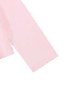 Girls' Cute Printed Long-Sleeve Casual Sports T-Shirt With Set-In Sleeves And A Round Neckline - Baby Pink - View 5