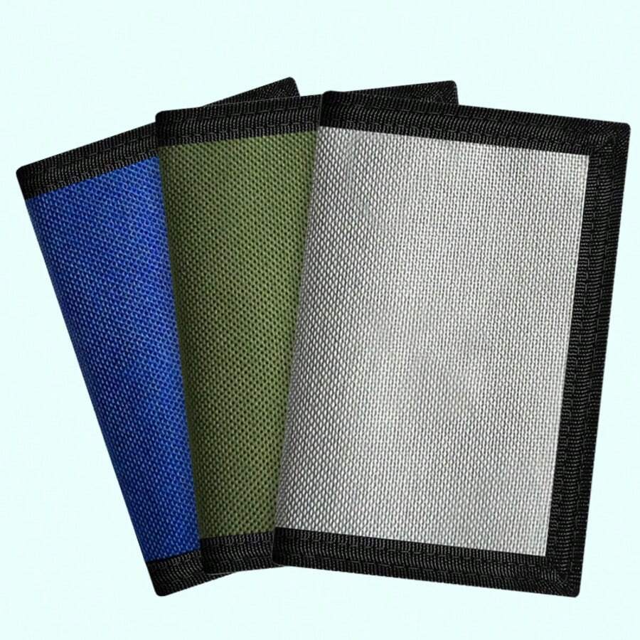 Minimalist Solid Color Wallet, Foldable Card Holder, Pocket Wallet, Multi-Functional Wallet With Keychain Design, Perfect For Daily Use And Gifting - Multicolor - View 1