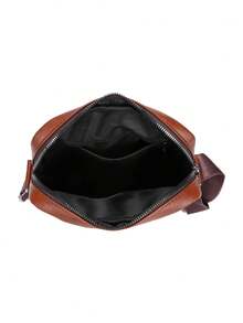 Men's Business Commuter PU Crossbody Bag, Great Gift For Holidays - Crossbody Bag - View 9