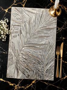 Rectangular Minimalist PVC Placemats, Washable, Easy To Clean, Wipeable, Non-Slip, Dining Table Mats, Sweet Romance, Elegant Placemats, Table Setting, Kitchen Table Mats, Holiday Wedding Decor - Multicolor - View 6