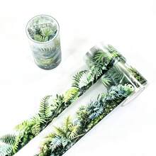 8cm*2m/Roll Forest PET Tape Floral Scenery Tape Decorative Tape For Sticker Scrapbooking Journal Loop200cm - PET Tape - View 10